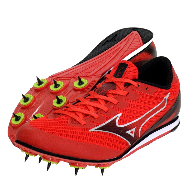 エックスファースト2 (陸上競技)(ユニセックス) 陸上スパイク 短・中・長距離・走幅跳用 24SS (U1GA233003)