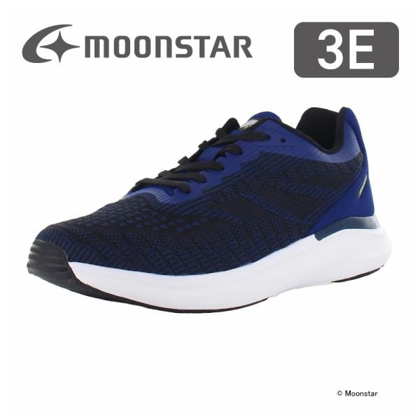 ムーンスター スニーカー メンズ 軽い 幅広 ウォーキング シューズ 運動靴 靴 普段履き 履きやすい moonstar SNGY MY04 ネイビー [2024年秋冬新作] 9月4日発売