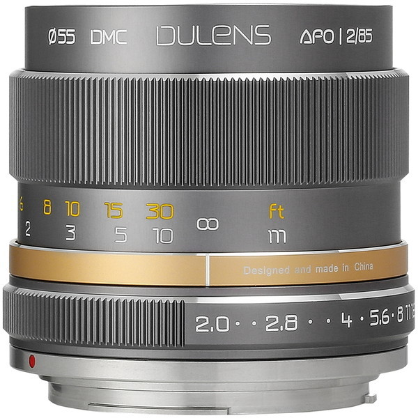 毒鏡 DULENS APO 85mm F2 ニコンFマウント (グレー) [交換レンズ]