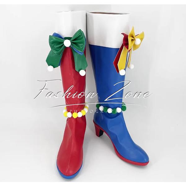 プリパラ Pripara 風 南みれぃ コスプレ靴 男女兼用 シューズ 道具小物 ブーツ cosplay ハロウィン 仮装 変装