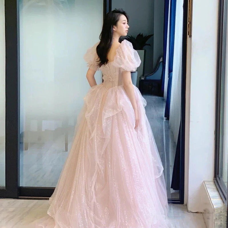 イブニングドレス スカート 女性 感 学生 美術受験 宴会気質 歳 成人式 ロング丈