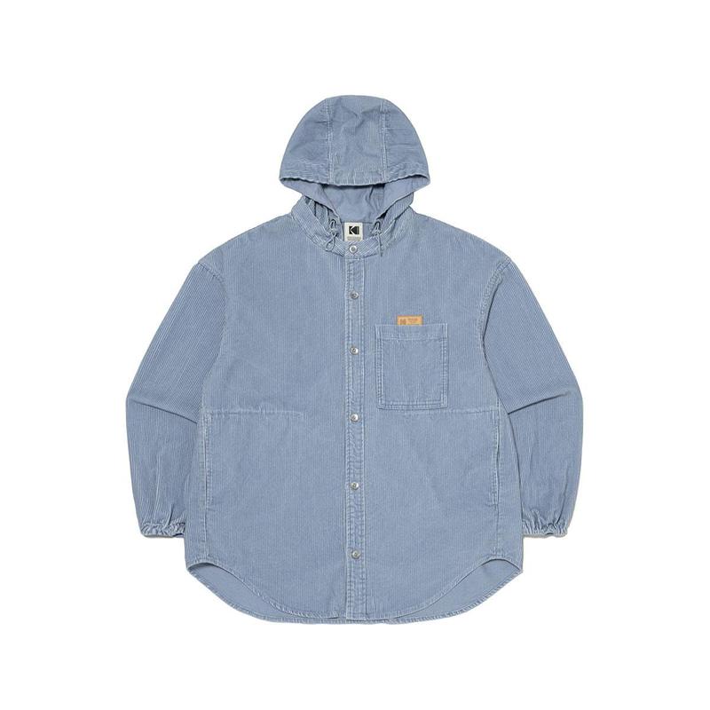 [公式]ブラウニー コーデュロイ ウィンド シャツ S.BLUE