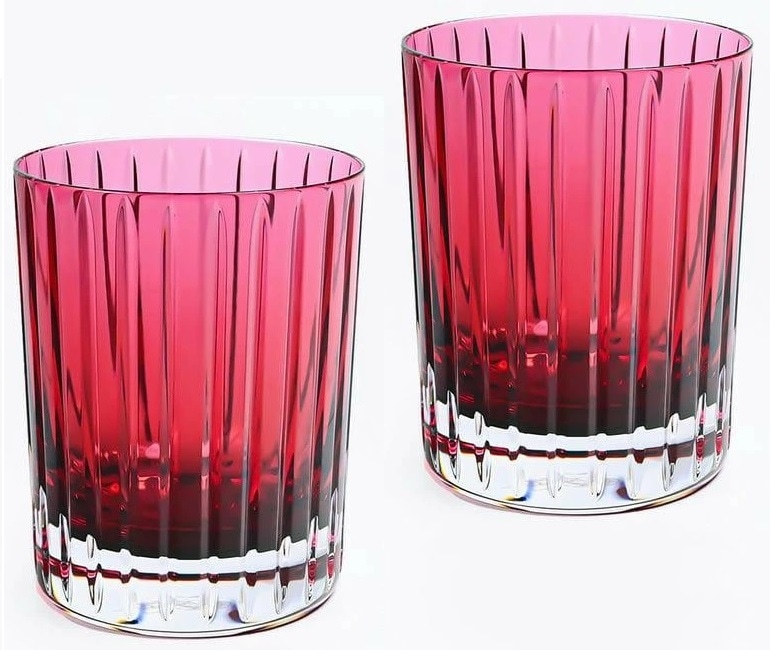 Baccarat 2816192 バカラ グラス ペア ハーモニー タンブラー ロックグラス ハイボールグラス クリスタルガラス オブ ジョイ レッド 10.5cm 300ml 客数×2 65,340円