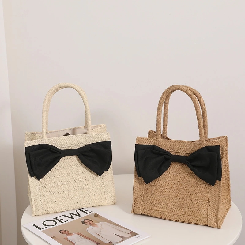 ストローバッグ 夏 おしゃれ リボン レディース 海 トートバッグ かごバッグ リゾート 旅行 通勤 大人 お出かけ 草編みバッグ かわいい ビーチ 麦わらバッグ ハンドバッグ 手提げバッグ バッグ