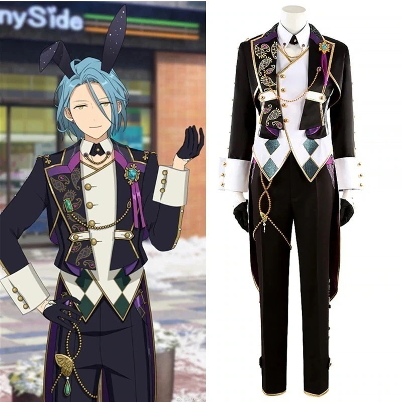 仮装 装服 ハロウィン コスチューム コスプレ衣装 椎名ニキ 羽風薰 朔間零 HIMERU MV衣装 ラッキーバニー 才能開花後 スカウト！強運SCRAMBLE あんさんぶるスターズ スーツ ハロウィ