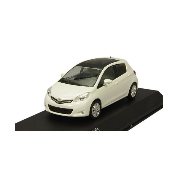 Kyosho Original 1/43 Toyota Yaris white left-hand drive specification 並行輸入品
