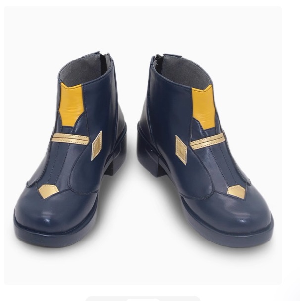 卯月コウ うづきこう YouTube にじさんじ 風 コスペレ靴 コスプレシューズ 人気 アニメフェア 靴 イベント パーティー ブーツ