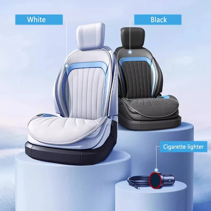 テスラ車用換気シート,3シート用,車用,16ファン調整可能,換気用