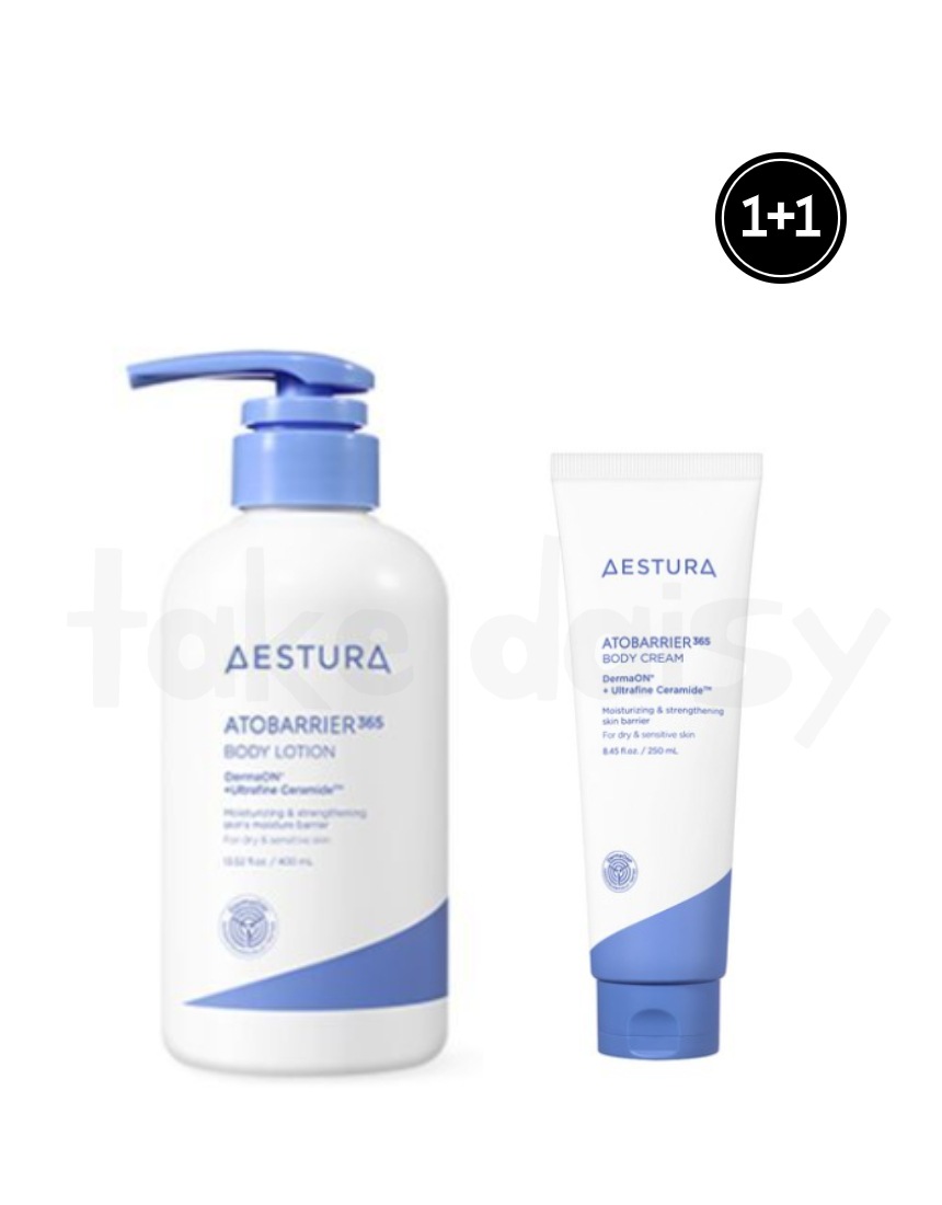 [1+1]エストラ アトバリア365 ボディローション400ml 1個+エストラ アトバリア365 ボディクリーム 250m 1個 /韓国人気ボディローション/韓国品切れ人気化粧品/韓国化粧品