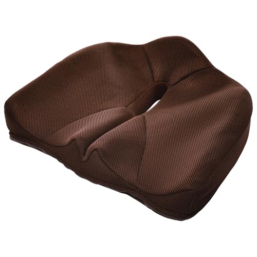 コジット フィット感で差が出る 腰痛 姿勢 ウレタンクッション ブラウン 幅43ｃｍ