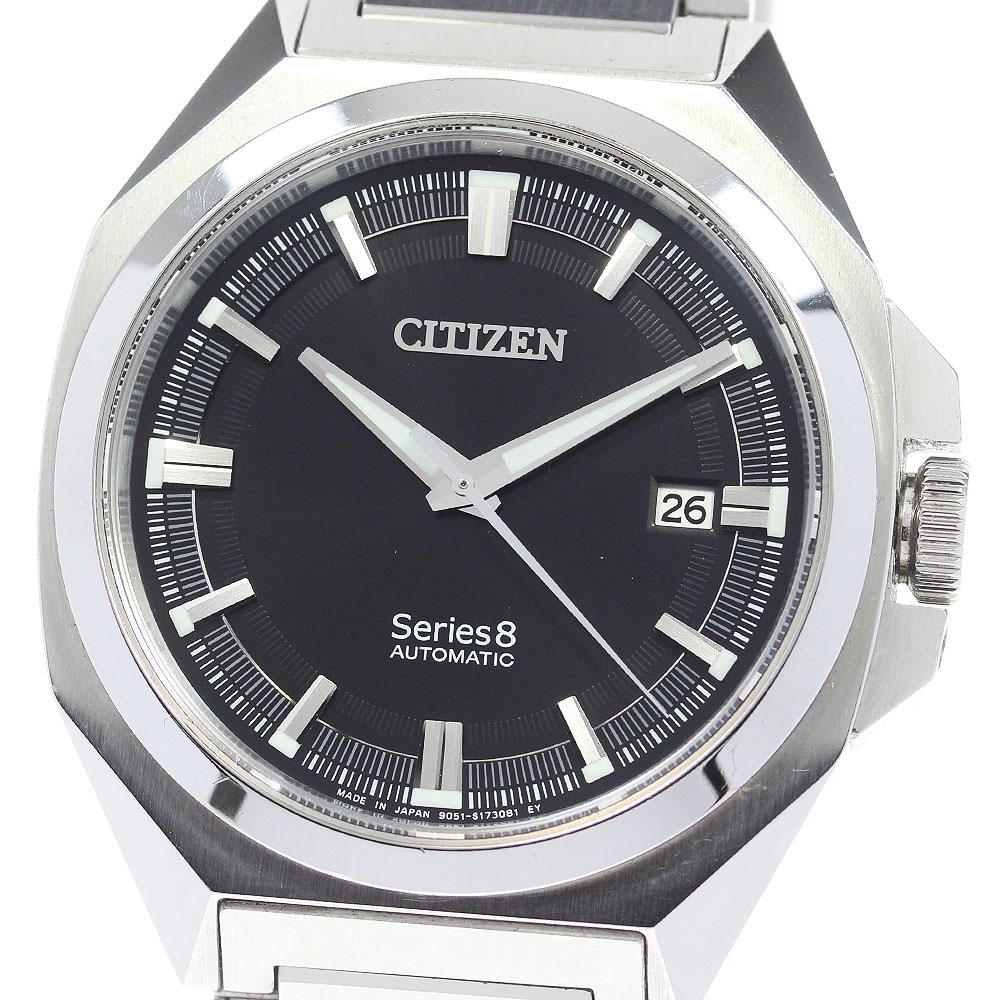 シチズン CITIZEN NB6010-81E 831 メカニカル シリーズエイト 自動巻き メンズ 箱・保証書付き_868837【中古】