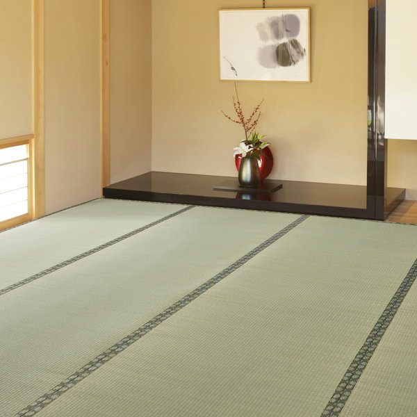 い草カーペット 畳の上敷き 本間 8畳 382x382cm 畳の上に敷くもの 国産い草 100% 天草 高品質 双目織 上敷 日本製