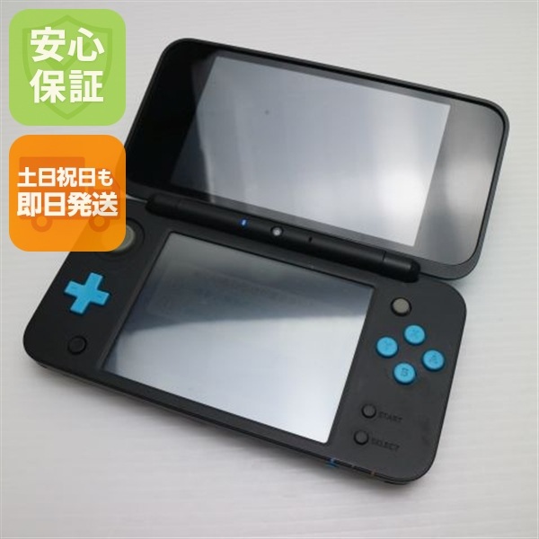 超美品 NEWニンテンドー2DS LL ブラック×ターコイズ 2DS NINTENDO 109