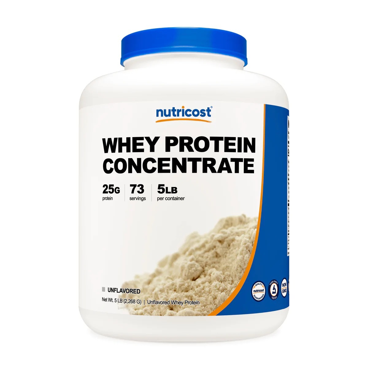 [USA] Nutricost ニュートリコスト Whey Protein Concentrate Powder 無味 (5 LB)