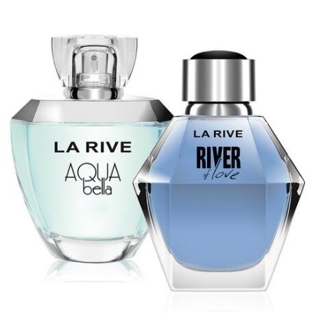 LARIVE レディース香水 アクアベラ 100ml + リバーオブラブ 100ml