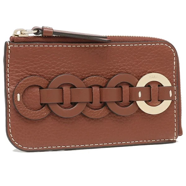 カードケース ダリル フラグメントケース ブラウン レディース CHLOE CHC22SP110G0