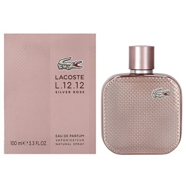 ラコステ LACOSTE L.12.12 シルバーローズ EDP SP 100ml【香水 レディース】