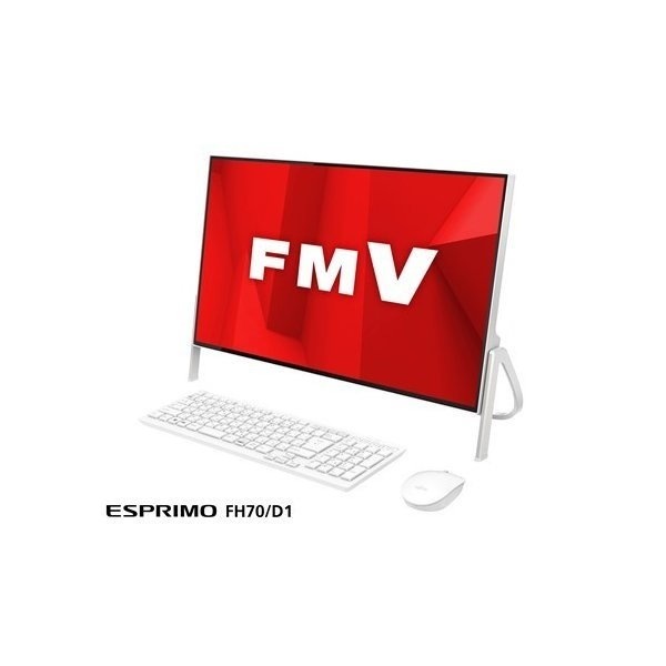 富士通 23.8型 デスクトップパソコンFMV ESPRIMO FH77 D1 ブラック