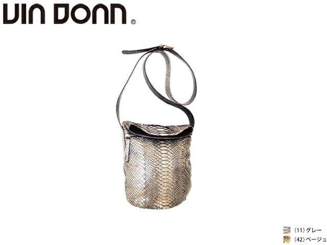 Viadoan ヴィアドアン ヘビ革 牛革 ショルダーバッグ 4736 via45