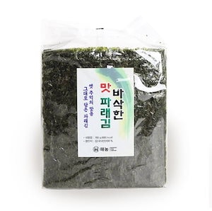 ヘノンパリッとした味 青のり 180g 100枚 無調味 韓国のり 韓国海苔