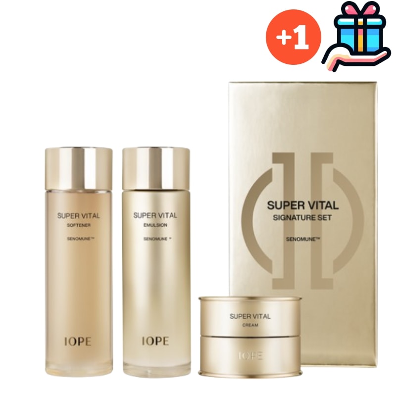 [メガ割 スキンケア] NEW スーパーバイタル シグネチャー ソープティー(トナー) エマルジョン クリーム 基礎化粧品2種+クリーム贈呈+ サンプル5種 追加贈呈 スキンケア 基礎化粧品セット 弾 13,423円