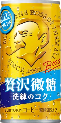 BOSS(ボス) サントリー コーヒー ボス 贅沢微糖 185g×30本
