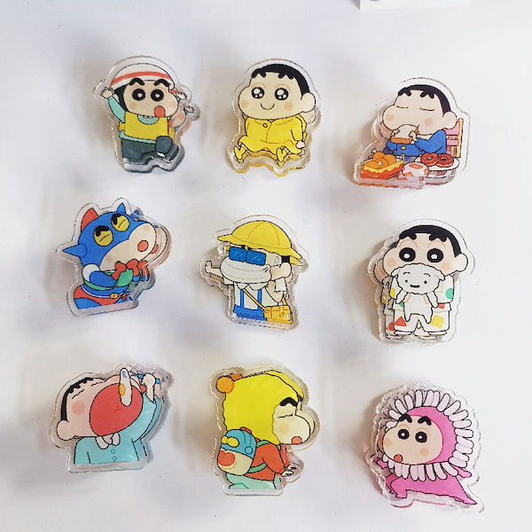 Qoo10] 厳選クレヨンしんちゃん アクリルクリップ
