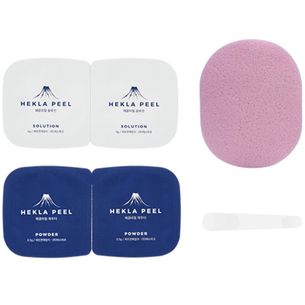 ヘクラフィルホームケアキットアラジンピーリングパウダー0.5g x 2p +ソリューション4g x 2p 7,647円