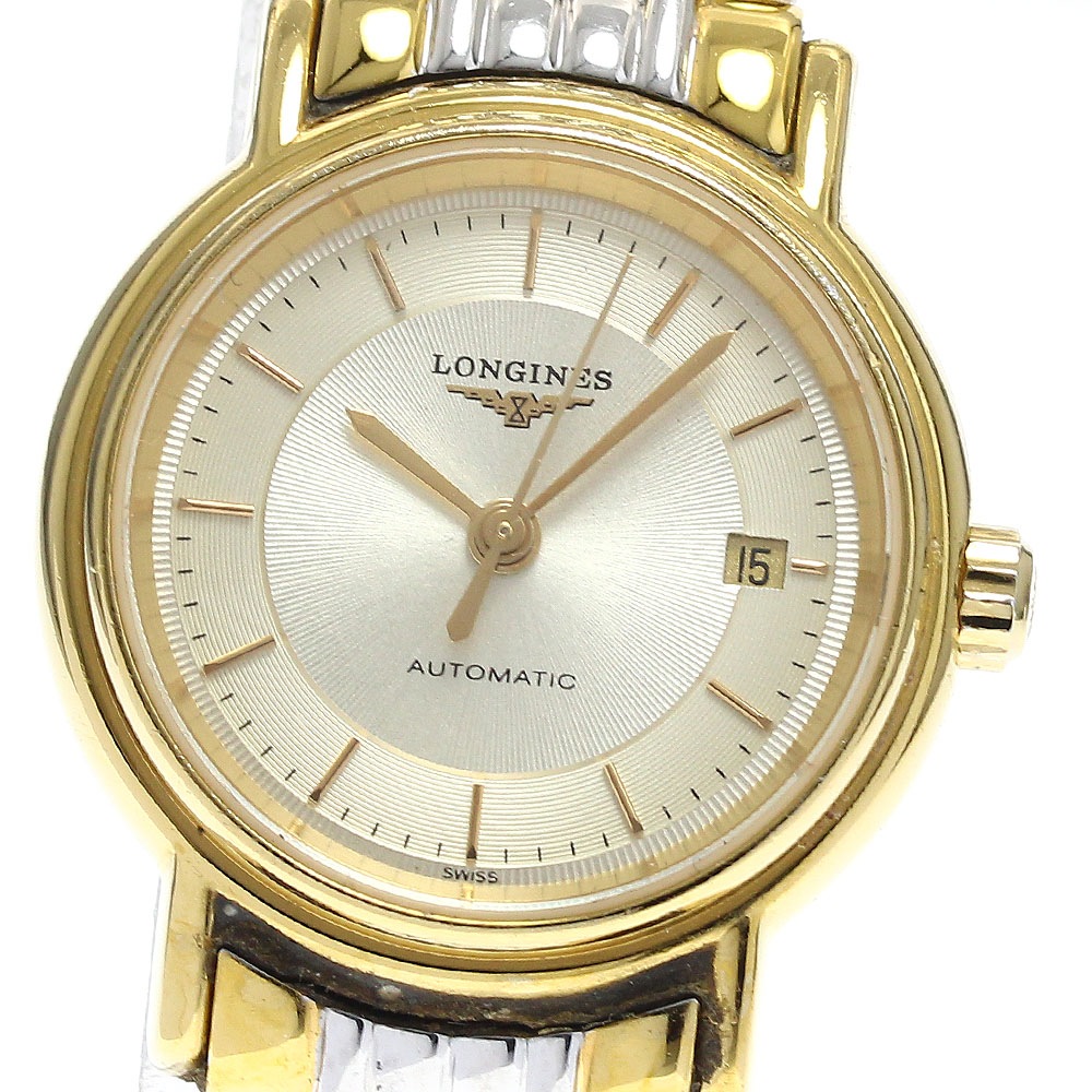 ロンジン LONGINES L4.221.2 デイト 自動巻き レディース _891592【中古】