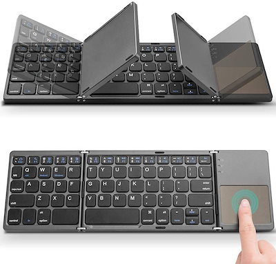 メガ割SALE Bluetooth ワイヤレス キーボード 折りたた...のサムネイル