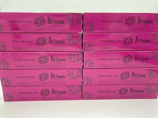 リファンデ ウォータリーリペアパック しっとり 50G 10本