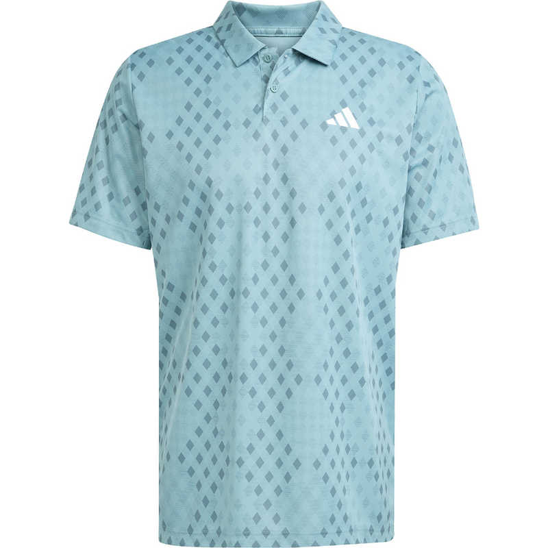 アディダス　adidas メンズ クラブ テニス クライマクール グラフィック ポロシャツ パウダーティール/プリラブドティール J/M　JUS35_25FW