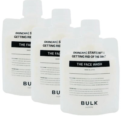 Qoo10] バルクオム 【3袋】洗顔ネット付き BULK HOM : スキンケア