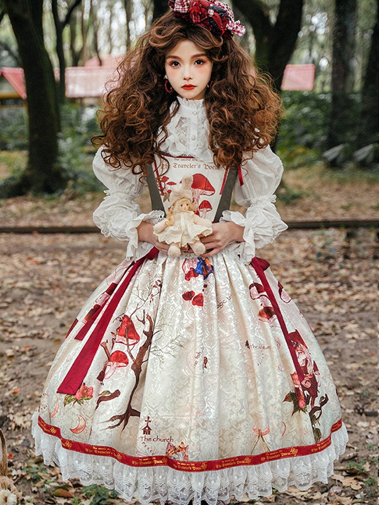 ウェディング用ロリータプリンセスドレス ゴージャスな普段使いエレガントskクラシッククラロリータドレス