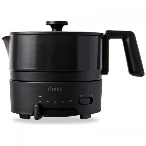 シロカ siroca おりょうりケトル ちょいなべ SK-M251(K) ブラック SKM251-K