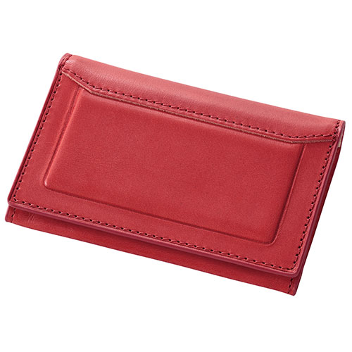ロロマクラシック 名刺入れ レッド