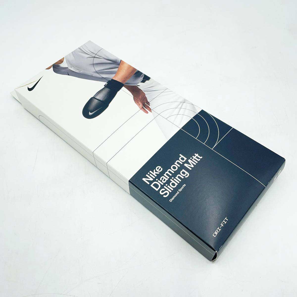 【中古・未使用品】ナイキ ダイヤモンドスライディングミット ブラック BA3016 NIKE 野球 走塁用プロテクター