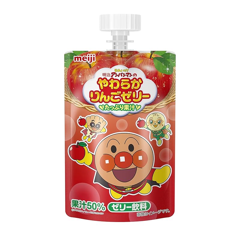 明治それいけ! アンパンマン やわらかりんごゼリー 100g×36個