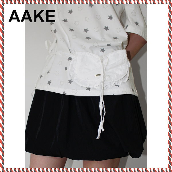 【AAKE】[2 WAY] LACE BELT BAG