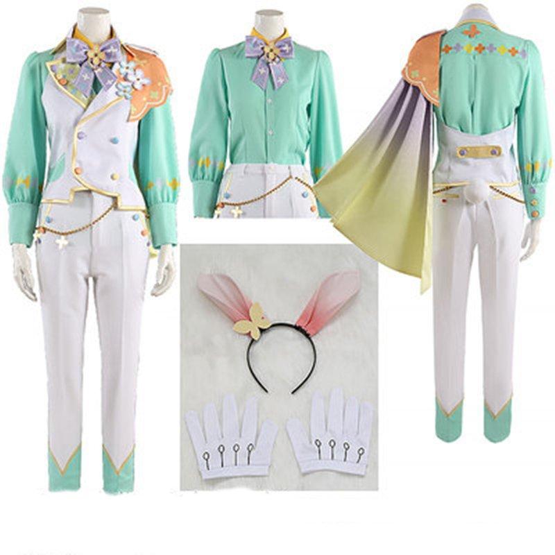 工場直販 急速出荷 あんさんぶるスターズ あんスタ Puffy Bunny パラダイム・リバーシ 日々樹 渉 葵 ひなた 仙石忍 天城 一彩 影片みか 風　コスプレ衣装　コスプレ服