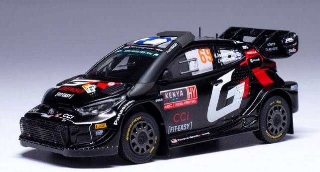 イクソ 1/43 トヨタGRヤリス ラリー1 ハイブリッド 2024年 サファリラリーケニア 優勝 #69【RAM937A】 ミニカー RAM937A トヨタGRヤリス 2024 サファリラリーケニア