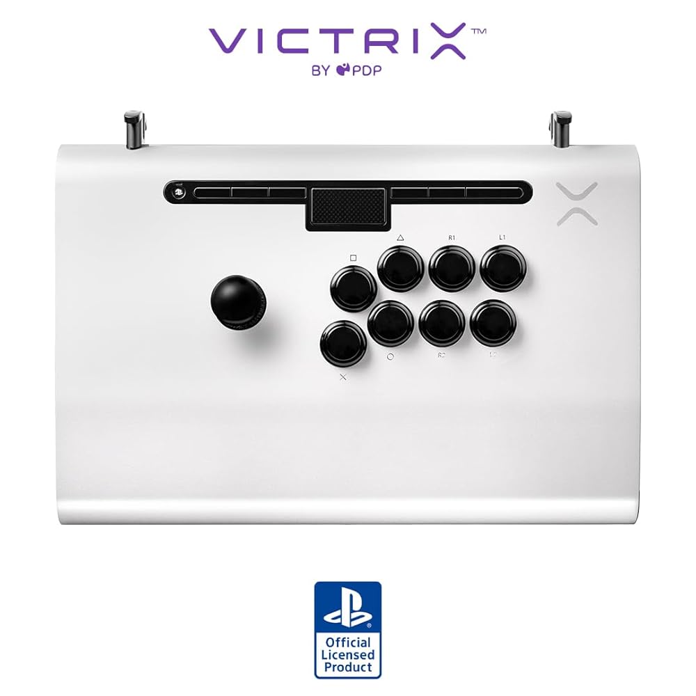 PDP by TURTLE BEACH Victrix アケコン Pro FS Arcade Fight ビクトリクス アーケードファイトスティック PS5 ホワイト国内正規品