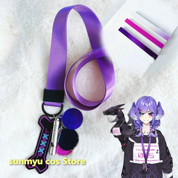 VTuber にじさんじEN セレン 龍月 髪飾り ヘアピン＋ネックレス コスプレ道具 アクセサリー