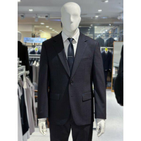 [] ワイン ウールスパン ベーシックフィット メンズスーツ FI8811004094 [P003705186]