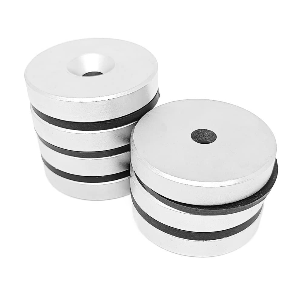 1/2/3 個 50X10-8 スーパーラウンド強力な強力な磁石 50*10 穴 8 ミリメートル皿ビッグネオジムディスク磁石 50x10-8 ミリメートル 50*10-8(3PCS)