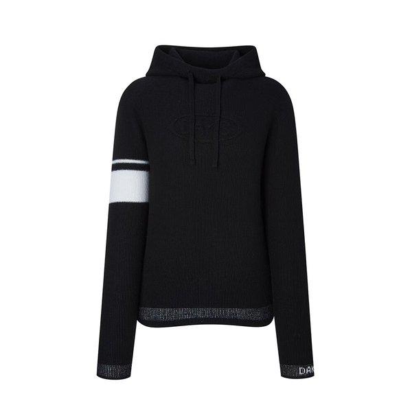 AK水原店 25FW INHERITANCE 女性ロゴワンポイントフードニットトップ DNSW