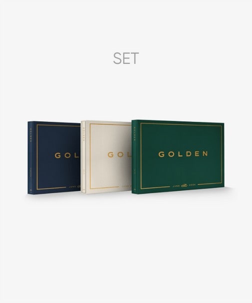 [正品] BTS - Jung Kook (BTS) GOLDEN (Set)