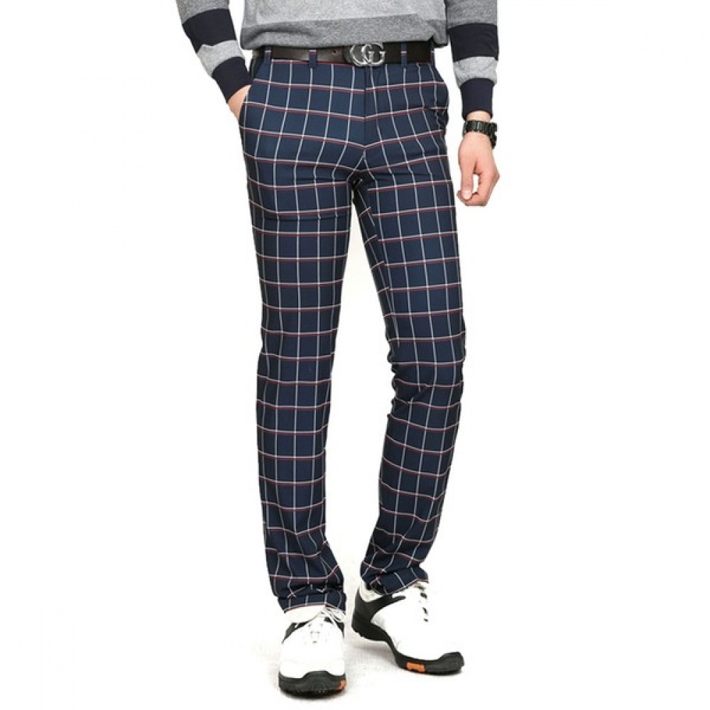 (ノーブルジーンズ) ノーブルジーンズ M P チェックゴルフパンツ