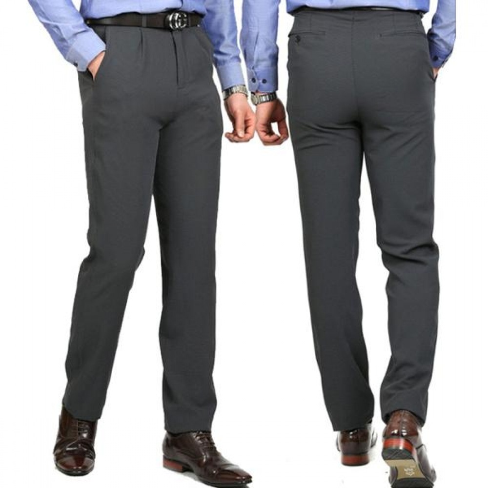 (ノーブルジーンズ) ノーブルジーンズ CR柄ワンタックビッグサイズスーツパンツサマーストレートフィットスーツパンツスラックスパンツ