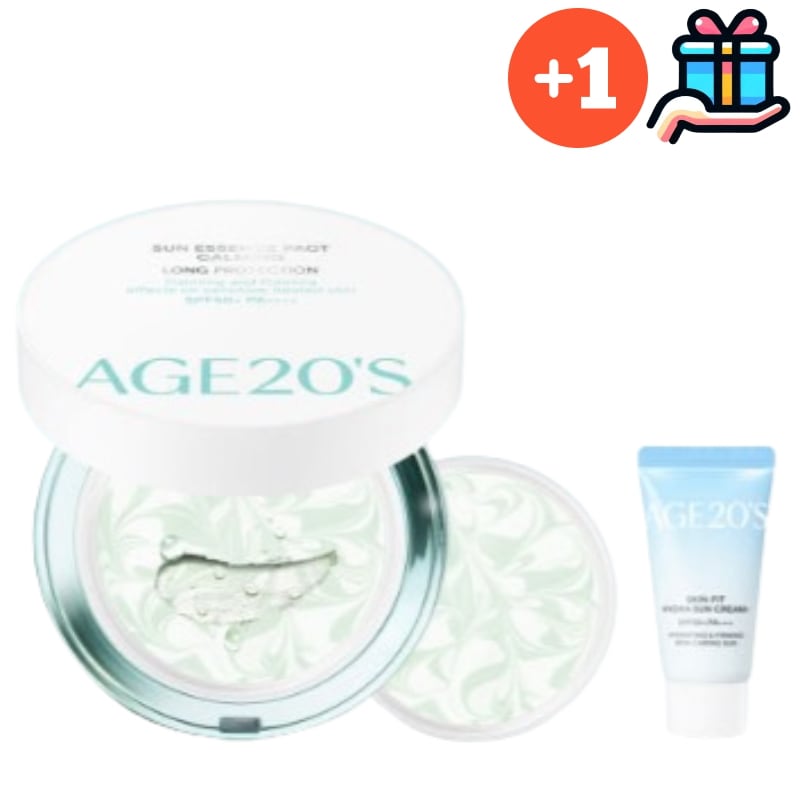 [韓国人気1+1] カーミングロングプロテクション 無機自車 サンパクト 12.5g 本品+リフィル サンクッション 日焼け止め 日焼け止め 光彩感 生き生き ブライトニング 韓国コスメ メイクアップ